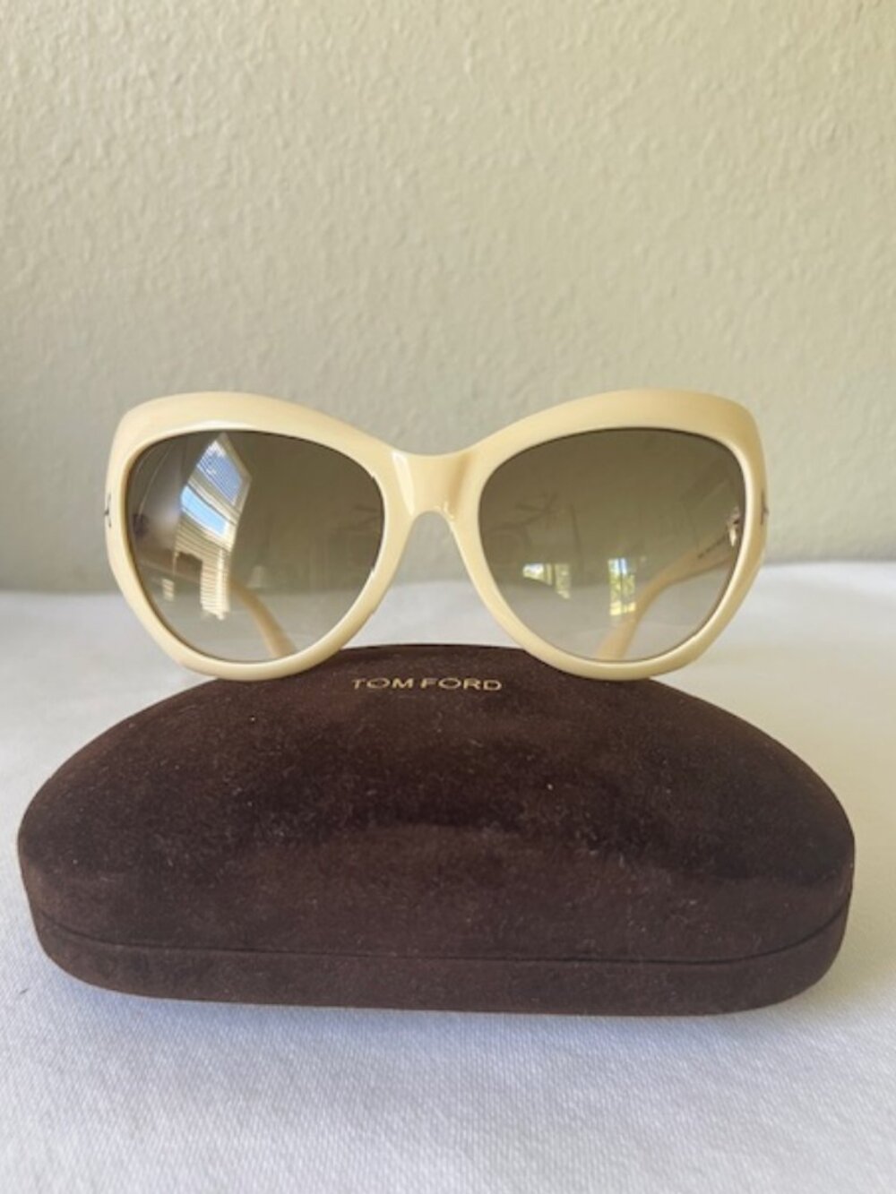 TOM FORD MARTINA TF284 25F Ivory SUNGLASSES